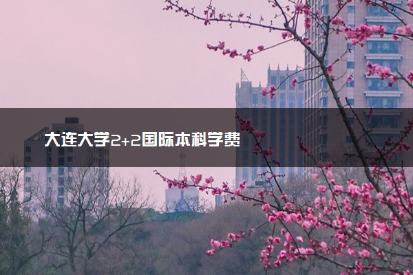 大连大学2+2国际本科学费