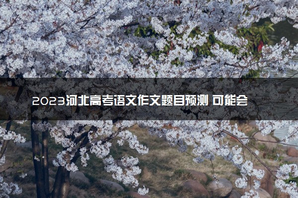 2023河北高考语文作文题目预测 可能会出什么话题