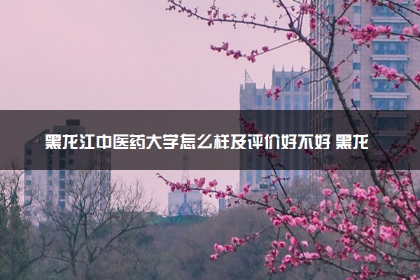 黑龙江中医药大学怎么样及评价好不好 黑龙江中医药大学口碑如何