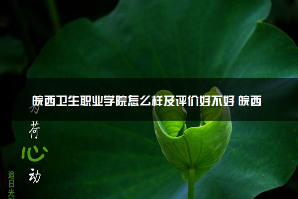 皖西卫生职业学院怎么样及评价好不好 皖西卫生职业学院口碑如何