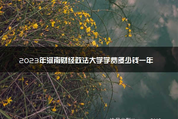 2023年河南财经政法大学学费多少钱一年及各专业收费标准查询 大约需要多少费用
