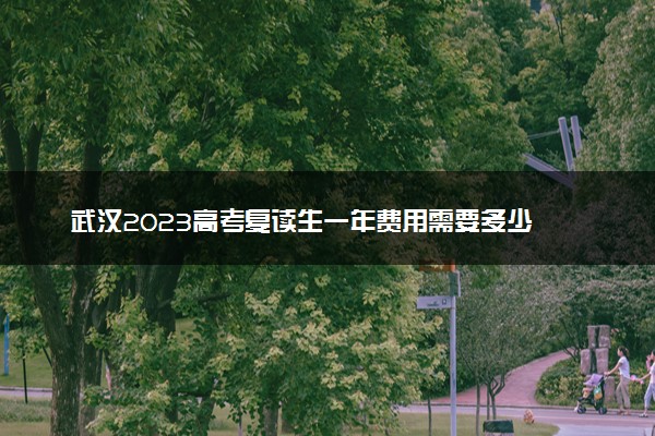武汉2023高考复读生一年费用需要多少
