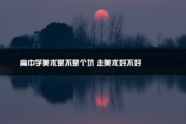 高中学美术是不是个坑 走美术好不好