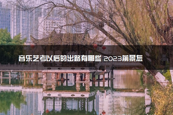 音乐艺考以后的出路有哪些 2023前景怎么样