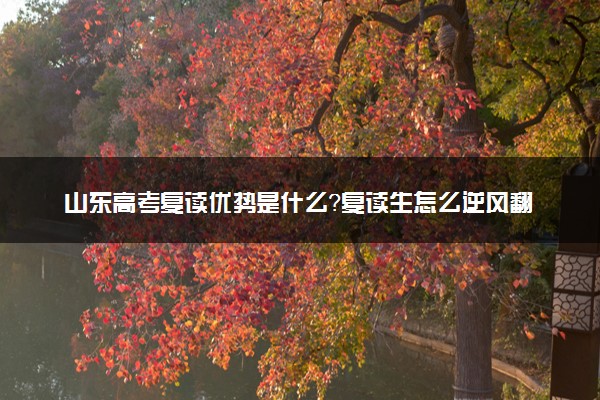 山东高考复读优势是什么？复读生怎么逆风翻盘？
