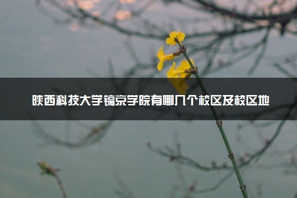 陕西科技大学镐京学院有哪几个校区及校区地址公交站点 分别都在哪里