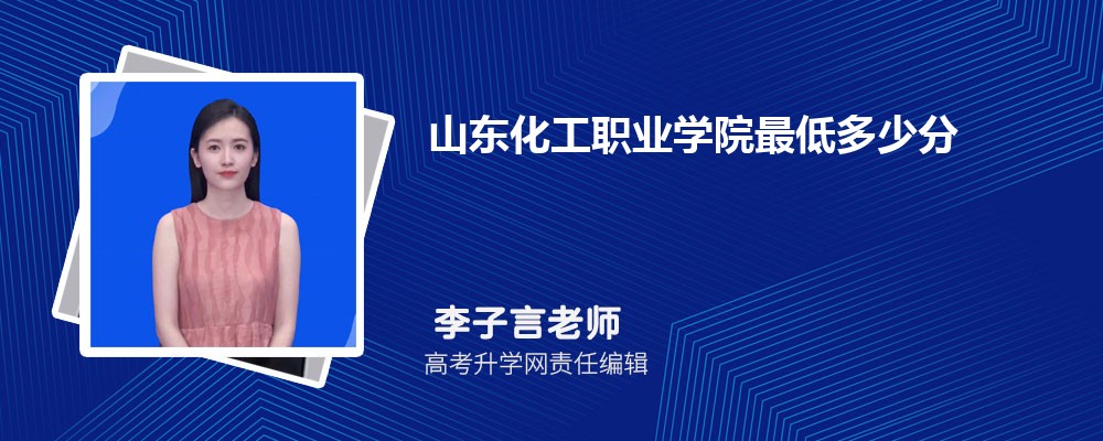 山东化工职业学院最低多少分能录取上(专业分最低位次)