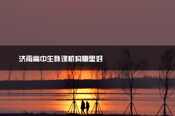 济南高中生补课机构哪里好