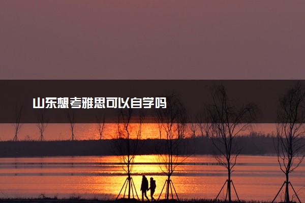 山东想考雅思可以自学吗