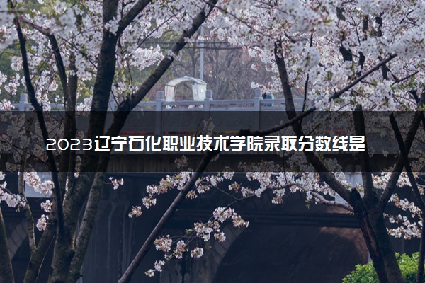 2023辽宁石化职业技术学院录取分数线是多少 各省历年最低分数线