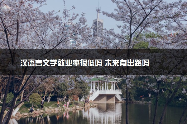 汉语言文学就业率很低吗 未来有出路吗