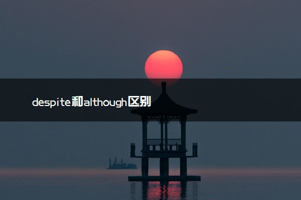 despite和although区别