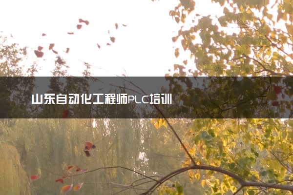 山东自动化工程师PLC培训