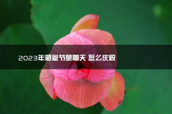 2023年感恩节是哪天 怎么庆祝