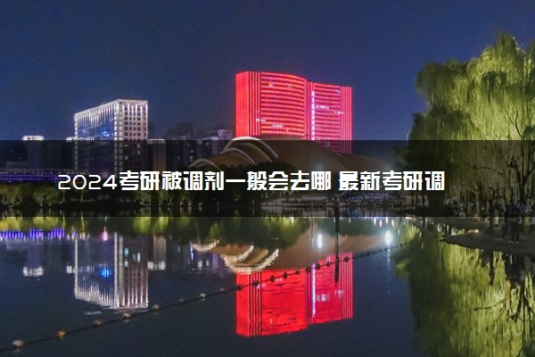 2024考研被调剂一般会去哪 最新考研调剂规则