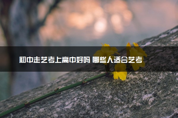初中走艺考上高中好吗 哪些人适合艺考