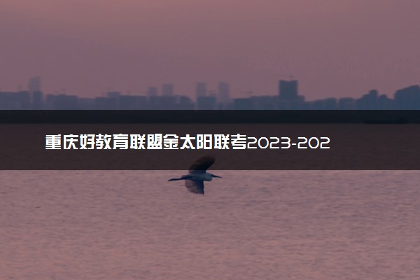重庆好教育联盟金太阳联考2023-2024学年高三下学期3月联考物理试卷