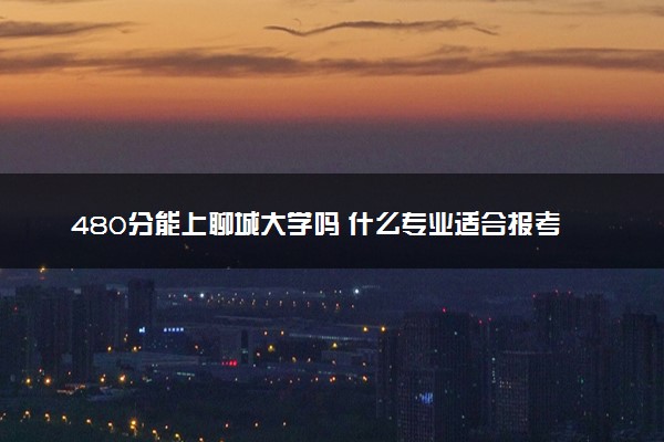 480分能上聊城大学吗 什么专业适合报考