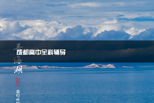 成都高中全科辅导