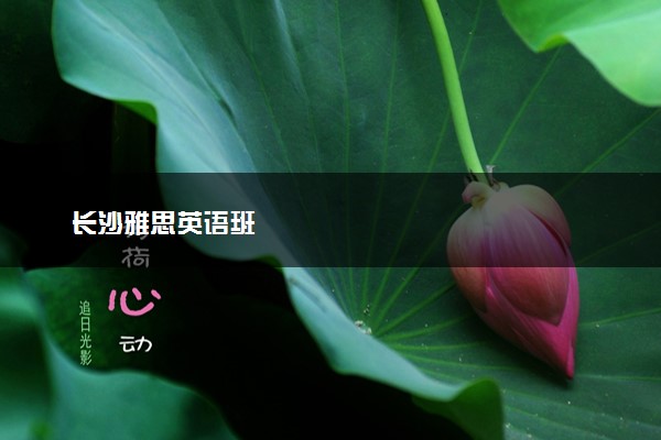 长沙雅思英语班