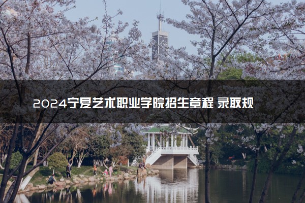 2024宁夏艺术职业学院招生章程 录取规则是什么