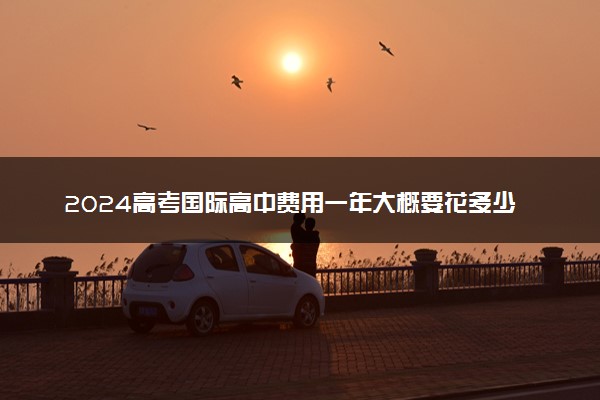 2024高考国际高中费用一年大概要花多少钱