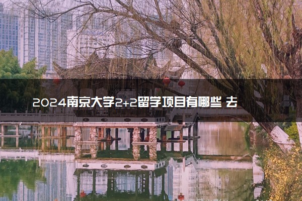 2024南京大学2+2留学项目有哪些 去欧洲哪个大学