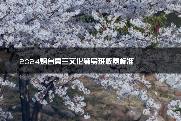 2024烟台高三文化辅导班收费标准