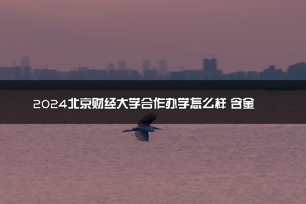 2024北京财经大学合作办学怎么样 含金量高吗