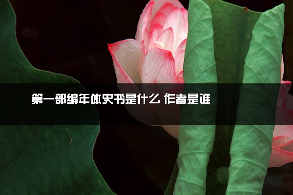 第一部编年体史书是什么 作者是谁