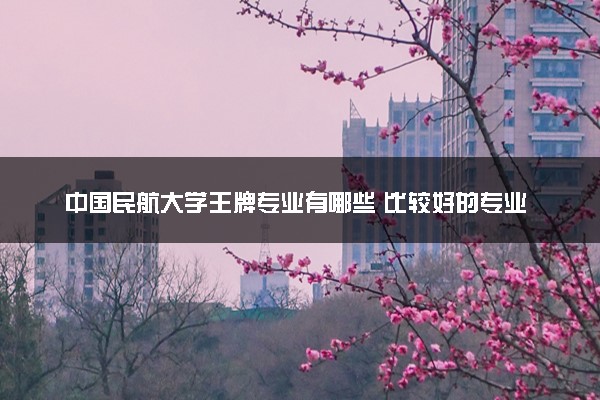中国民航大学王牌专业有哪些 比较好的专业推荐