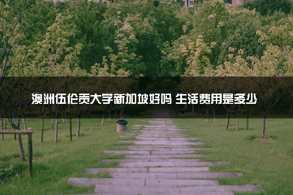 澳洲伍伦贡大学新加坡好吗 生活费用是多少