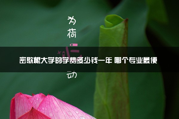 密歇根大学的学费多少钱一年 哪个专业最便宜