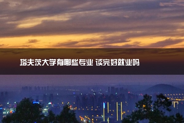 塔夫茨大学有哪些专业 读完好就业吗