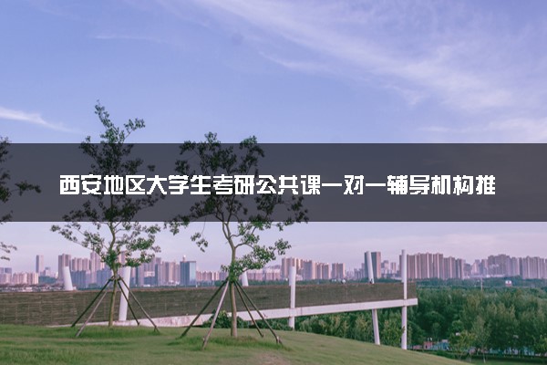 西安地区大学生考研公共课一对一辅导机构推荐