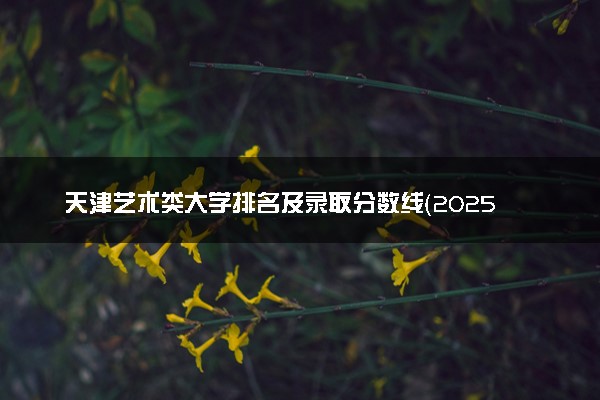 天津艺术类大学排名及录取分数线（2025年参考）