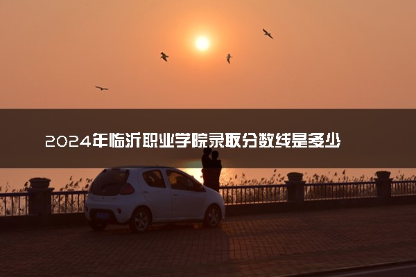 2024年临沂职业学院录取分数线是多少 各省最低分数线及位次