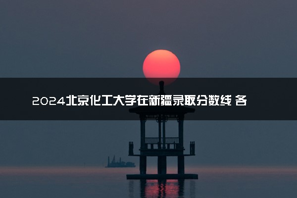 2024北京化工大学在新疆录取分数线 各专业分数及位次