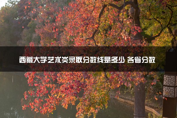 西藏大学艺术类录取分数线是多少 各省分数整理