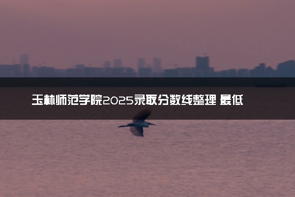 玉林师范学院2025录取分数线整理 最低多少分可以考上