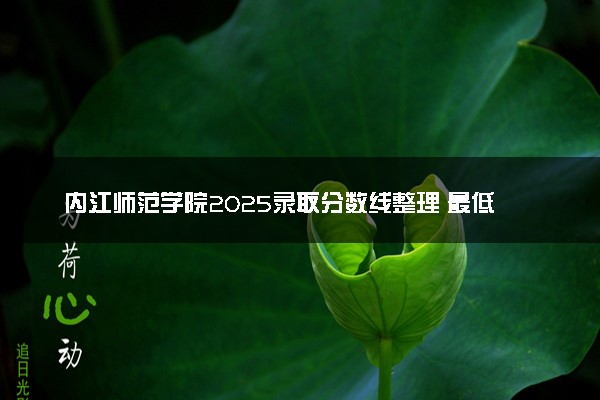 内江师范学院2025录取分数线整理 最低多少分可以考上