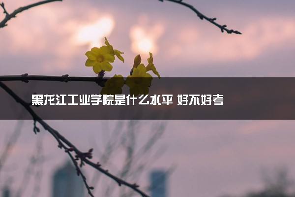 黑龙江工业学院是什么水平 好不好考