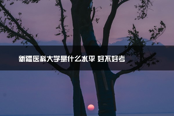 新疆医科大学是什么水平 好不好考