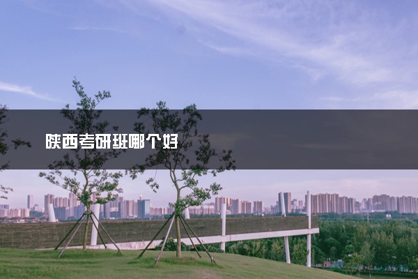 陕西考研班哪个好