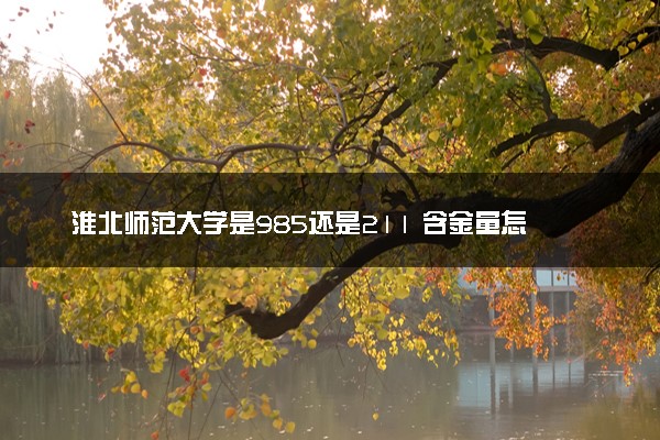 淮北师范大学是985还是211 含金量怎么样