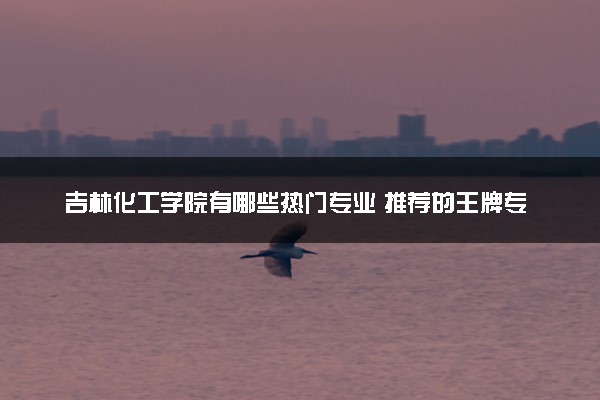 吉林化工学院有哪些热门专业 推荐的王牌专业