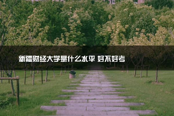 新疆财经大学是什么水平 好不好考