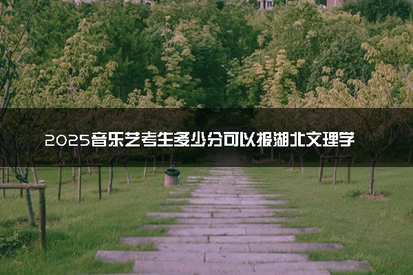 2025音乐艺考生多少分可以报湖北文理学院理工学院
