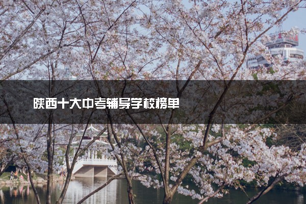 陕西十大中考辅导学校榜单