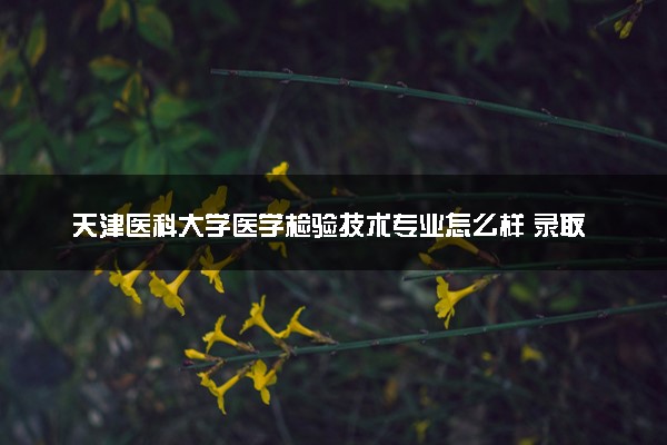 天津医科大学医学检验技术专业怎么样 录取分数线多少